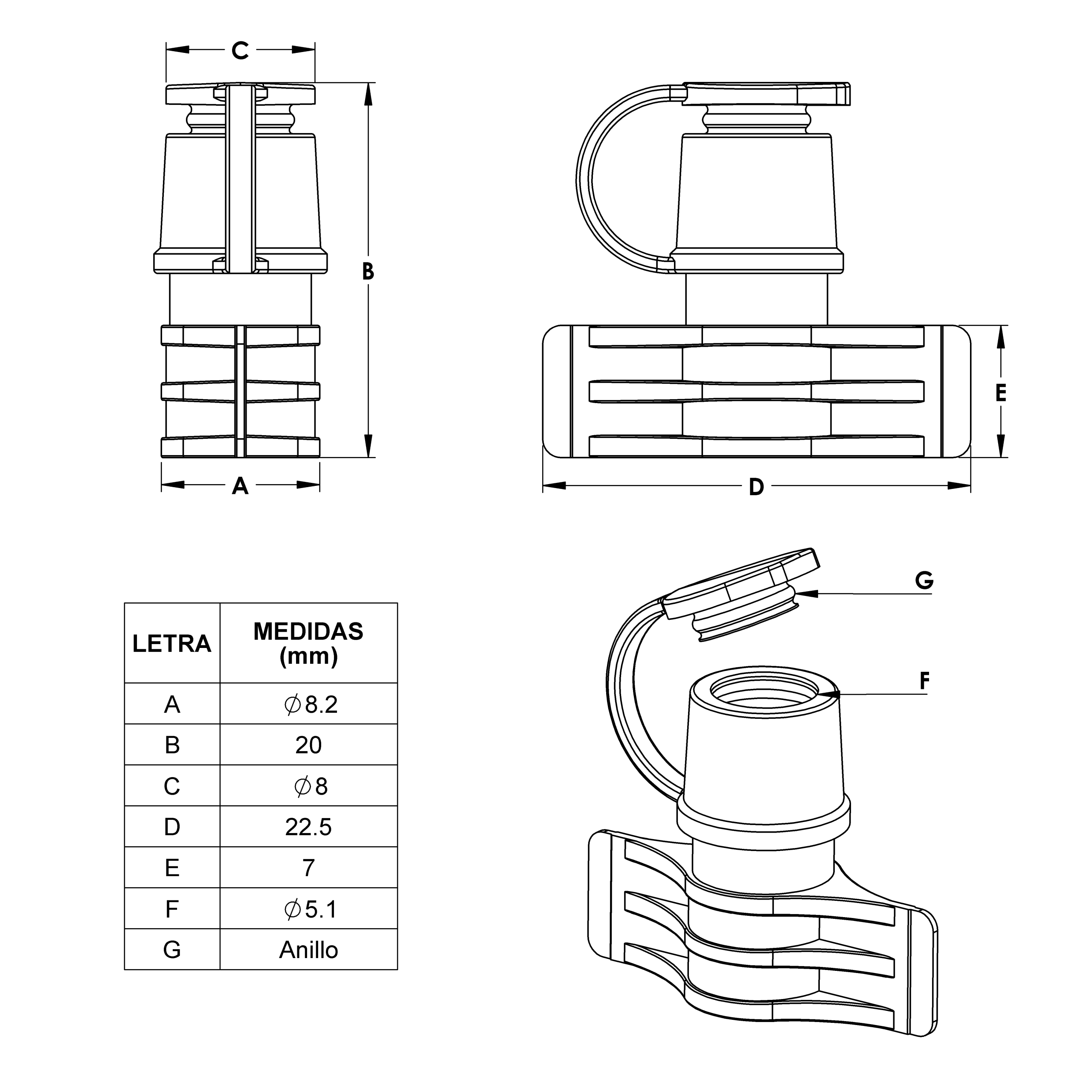 Dosificador Lateral Mini Monopieza - Image 3